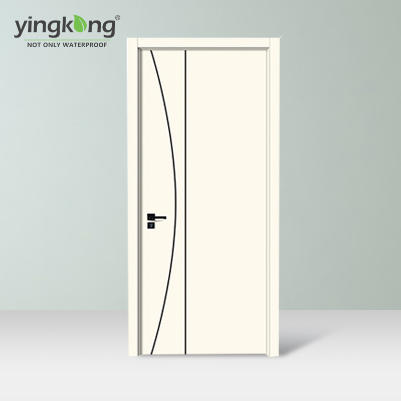 molded composite interior door slab