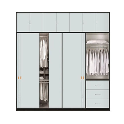 glass wardrobe