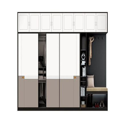 glass wardrobe