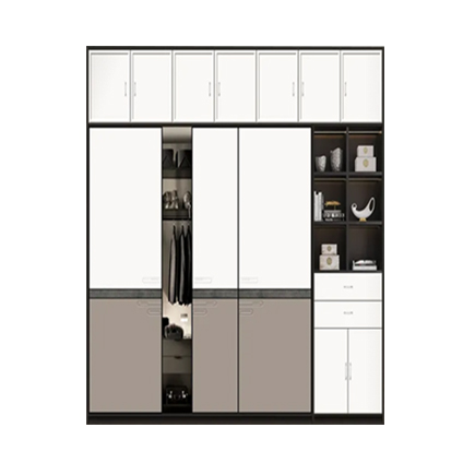 glass wardrobe