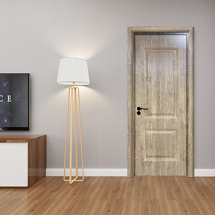 wpc door with 200mm door frame and rchitrave