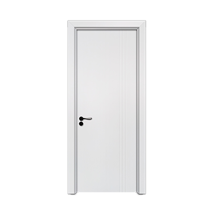 pvc composite WPC door with pvc film lamination