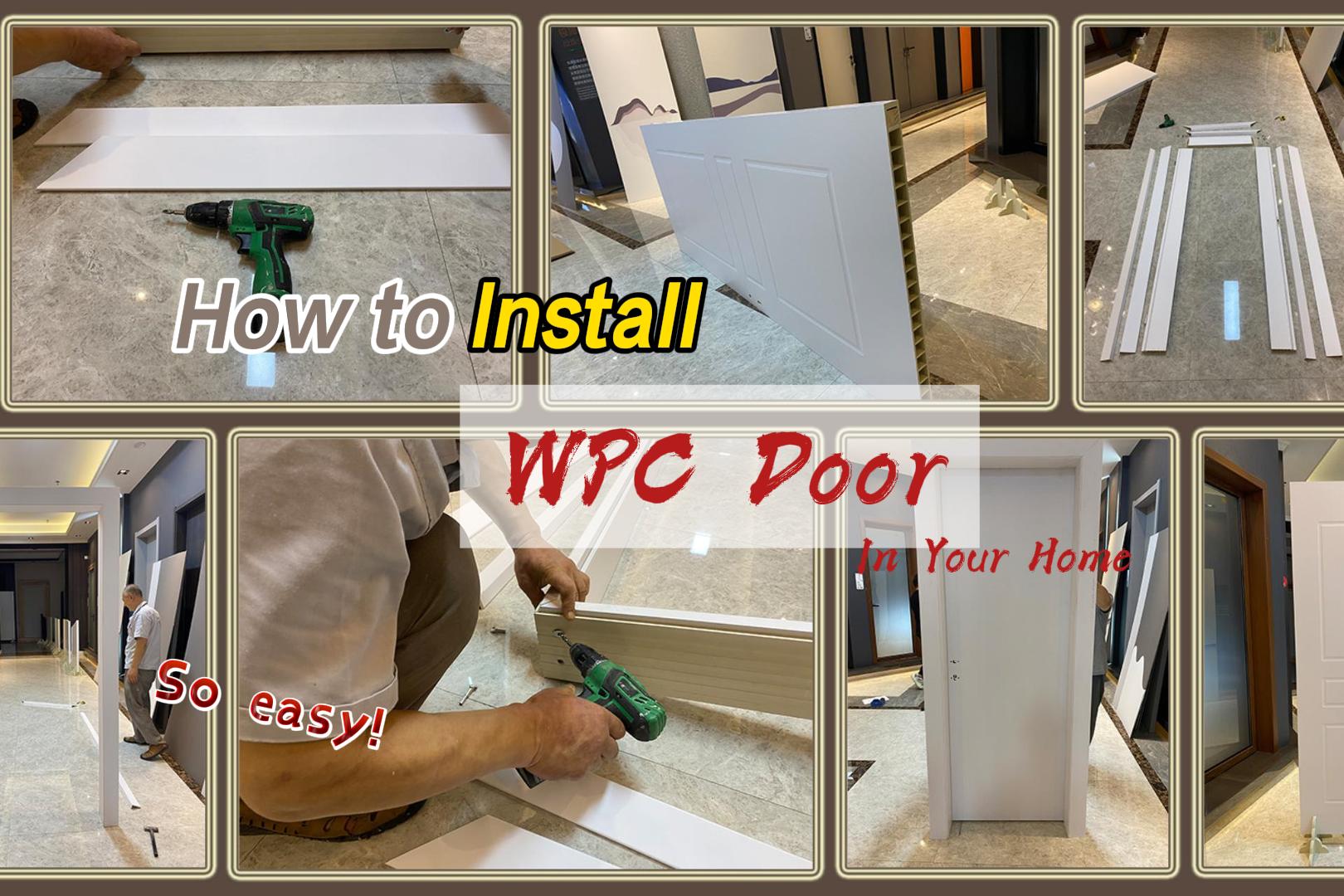 wpc swing door